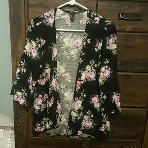 Floral kimono